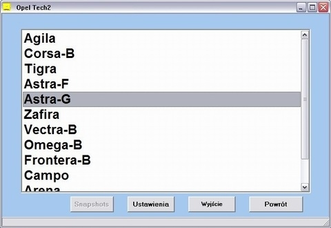 FEHLER- UND AUSFALLSCANNER OPEL T2+ OBD2-Systemdiagnose Händlerservice '96-04 Product image