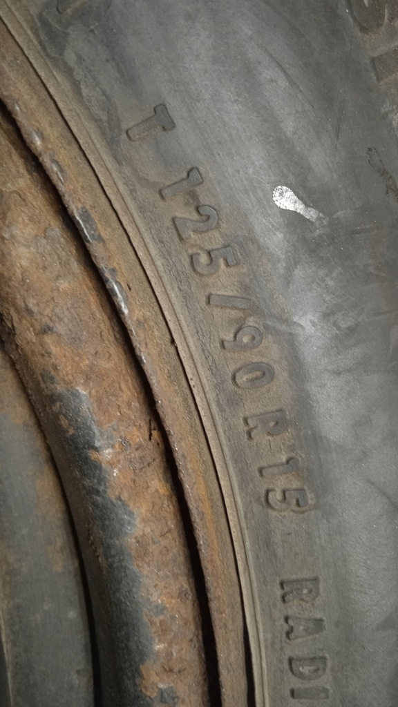 BMW RESERVERAD 125/90 R15 ET 36 5X120 Product image