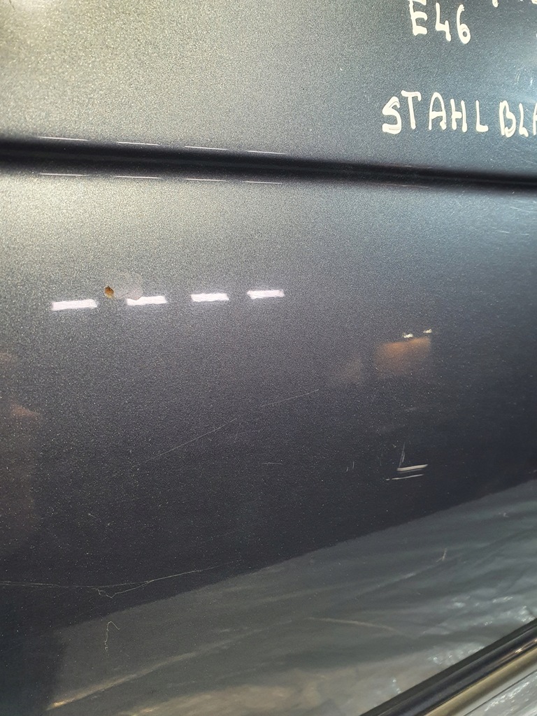 TÜR VORNE LINKS BMW E46 LIMOUSINE 1999 STAHLBLAU METALLIC Product image