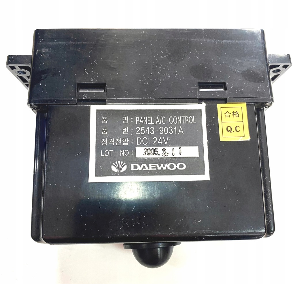 Daewoo 2543-9031A 25439031A Doosan A/C Panel Product image