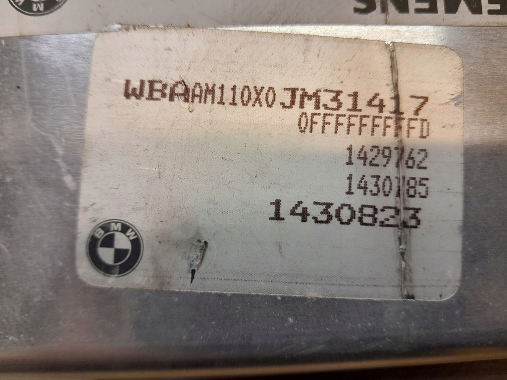 MOTORSTEUERGERÄT BMW 3 E46 320 I 1430823 Product image