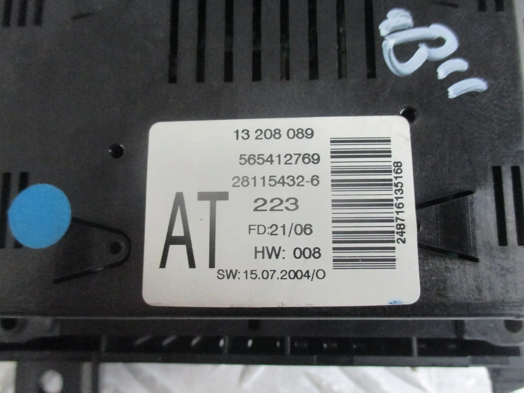 Opel Meriva A 2006 Bedienfelder, Schalter Product image