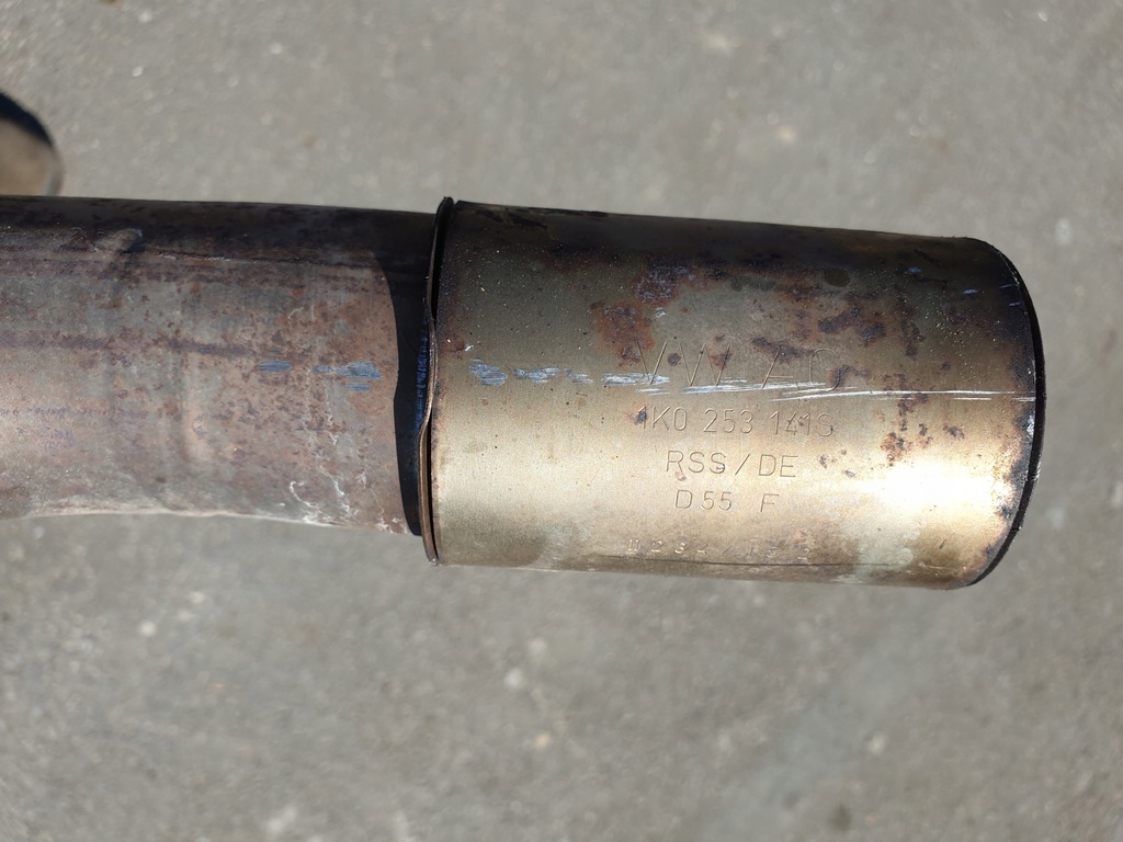 AUSPUFFROHR, BESCHICHTETE DROSSELKLAPPEN VW PASSAT B8 Product image