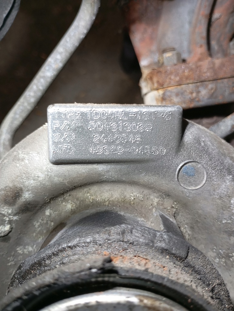 Fiat Ducato 3,0 CNG 504313029 Turbine Product image