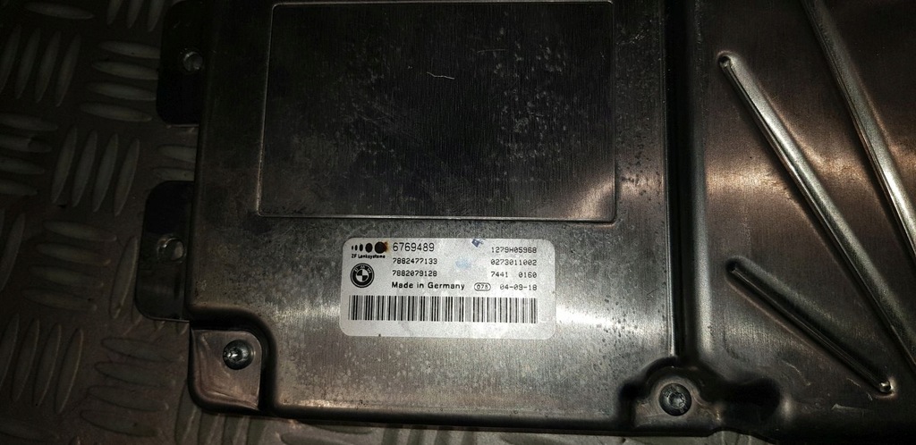 BMW 5 E60 E61 6 E63 CONTROLLER AKTIVE LENKUNG AFS-UNTERSTÜTZUNGSMODUL 6769489 Product image