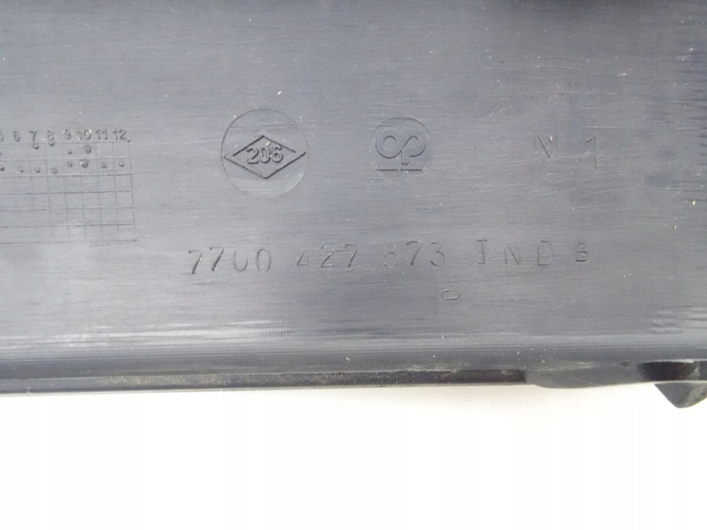 RENAULT MEGANE I 95–02 MITTE HINTERE STOßSTANGENLEISTE SEDAN 7700427573 Product image