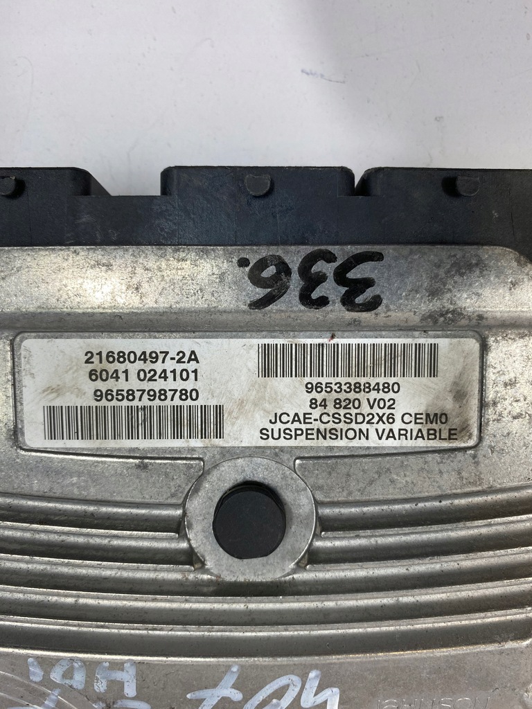 PEUGEOT 407 FAHRWERKSTEUERUNG 9653388480 Product image