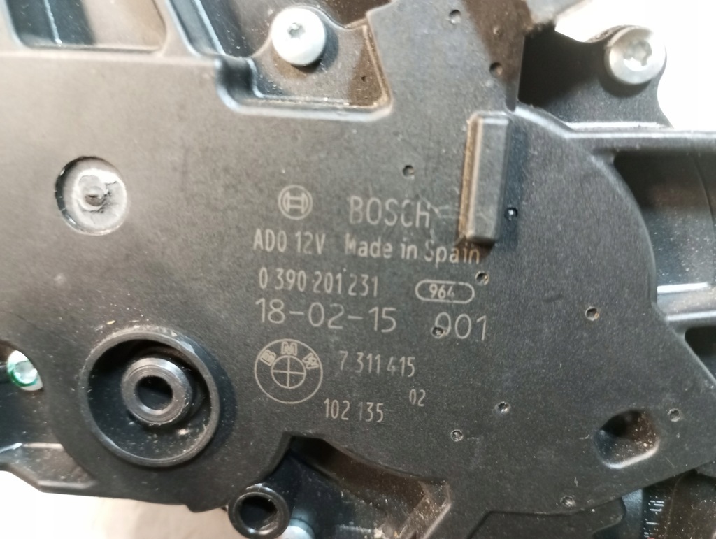 BMW F11 F31 HECKWISCHERMOTOR 7311415 Product image