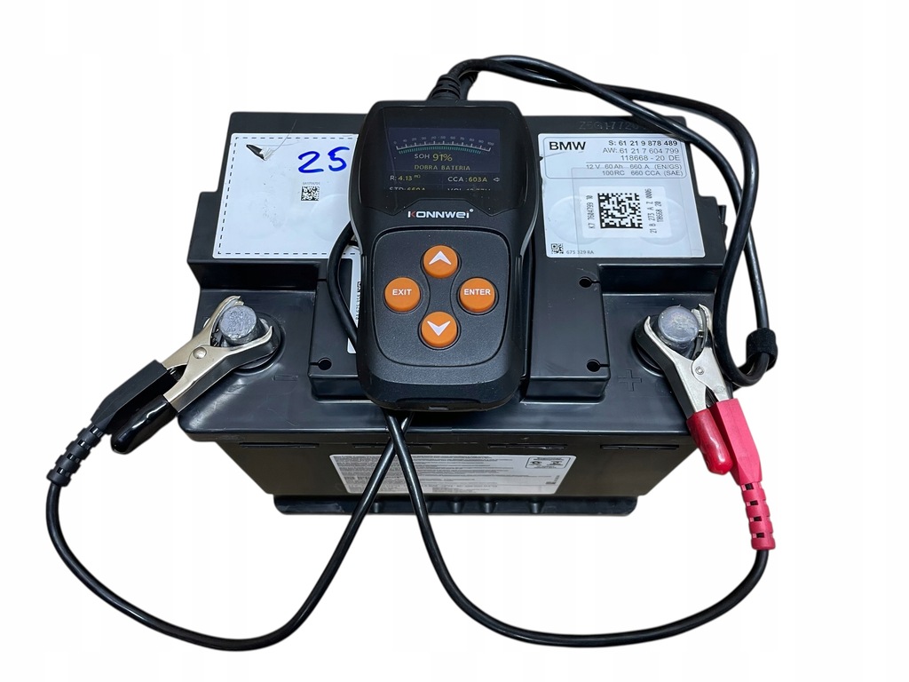 AGM START-STOP 12V 60AH 660AH BMW 2021R Batterie Product image