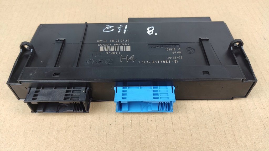 BMW E87 E90 KOMFORTMODUL PL2 JBBFE II H4 9177987 Product image