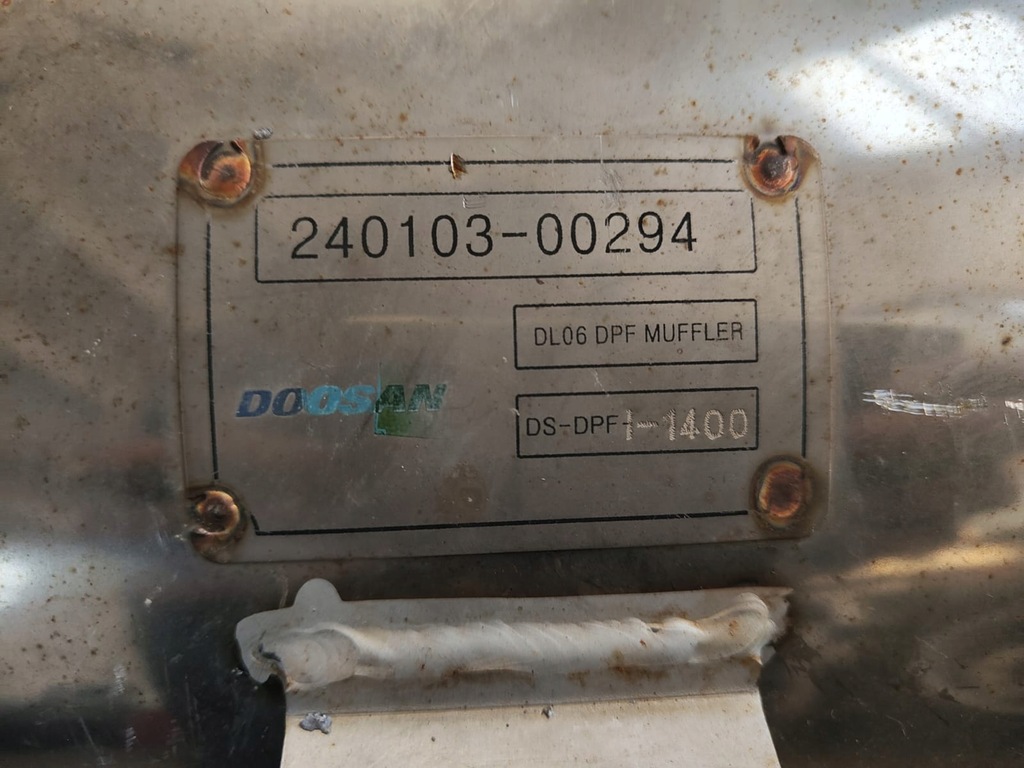 DPF Komplett 240103-00294 Doosan DL06 Product image