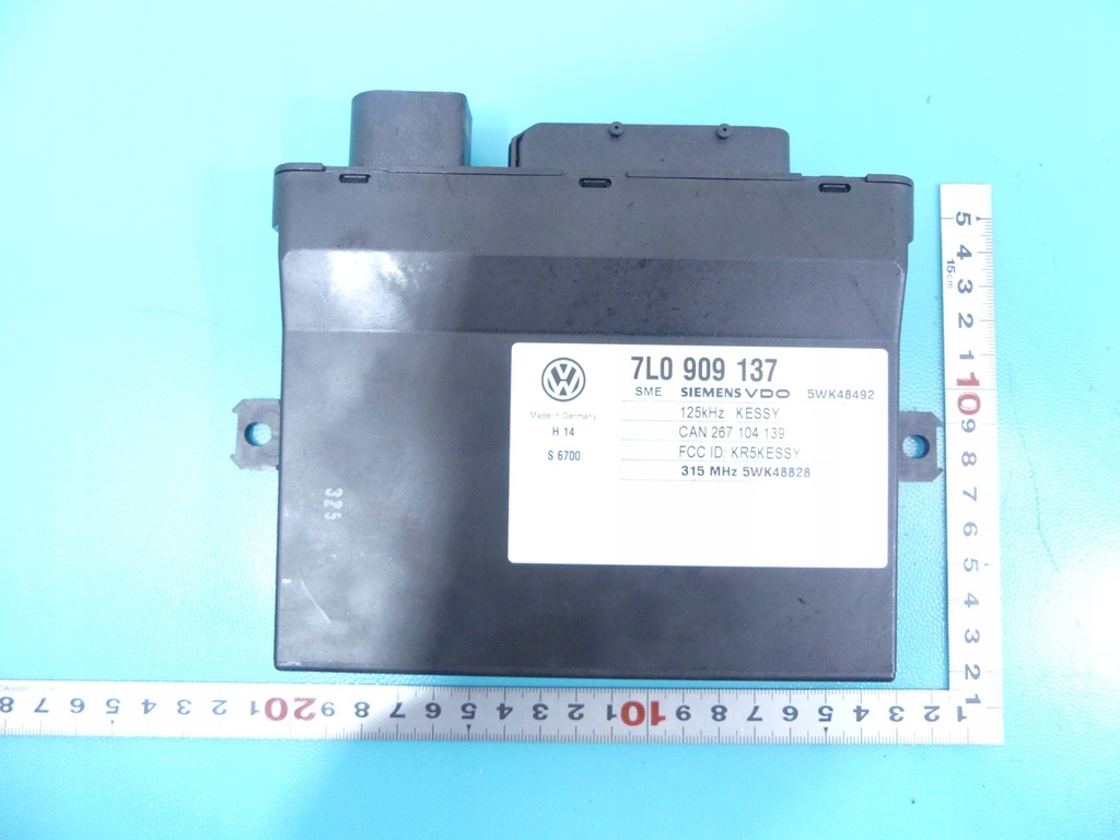 STEUERGERÄT KESSY-MODUL VW TOUAREG I 7L 7L0909137 Product image