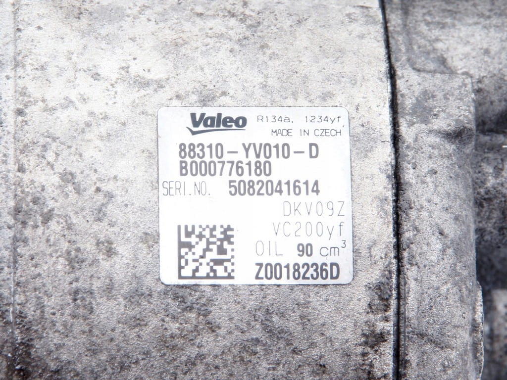 KLIMAANLAGE KOMPRESSOR CITROEN C1 II PEUGEOT 108 TOYOTA AYGO II 1.0 VTI Product image