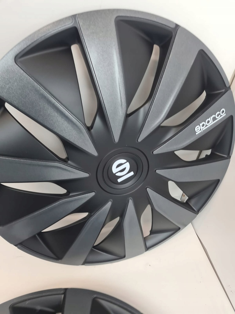 Sparco Lazio 16 "Car Hubcaps 3 Black Universal Product image