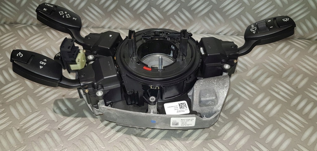 BMW 5 E60 E61 E63 Schaltband Lenkwinkelsensor Aktivlenkung 6938693 Product image