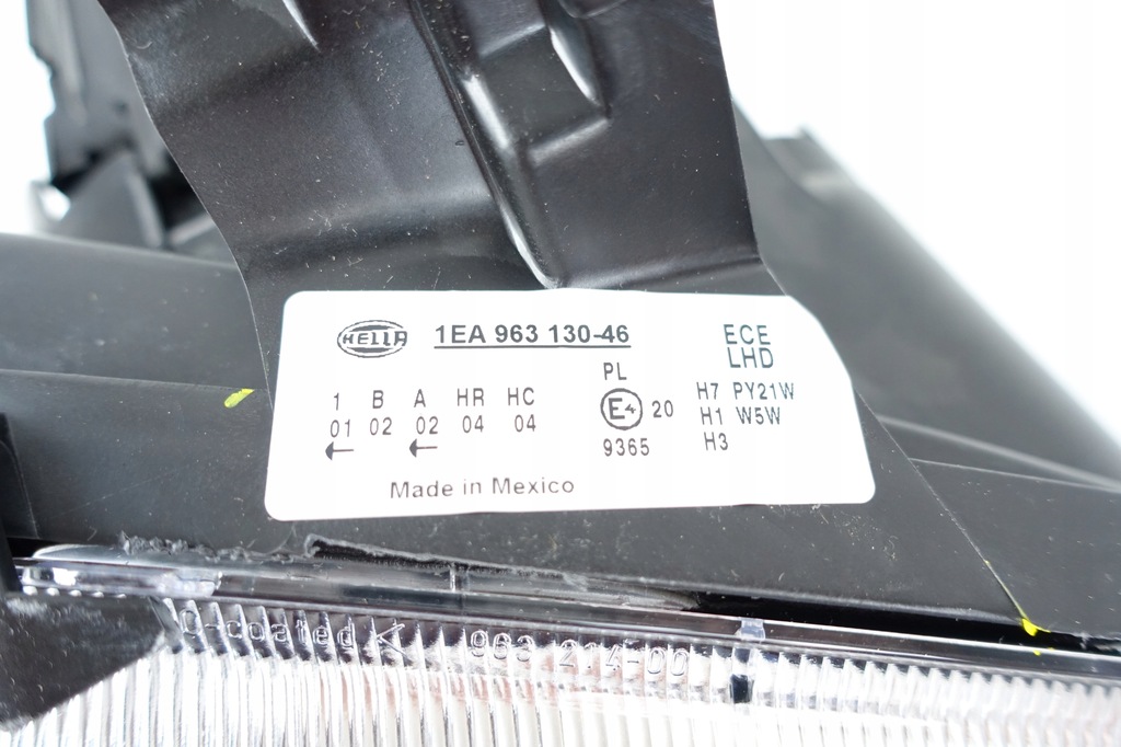 VORDERLEUCHTE RECHTS MERCEDES ML W163 1998-2001 HELLA 1EA963130-461 Product image
