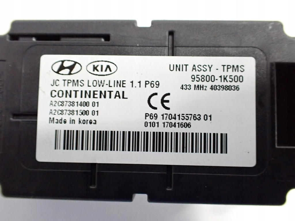 REIFENDRUCKSENSOR 95800-1K500 HYUNDAI IX20 17R Product image