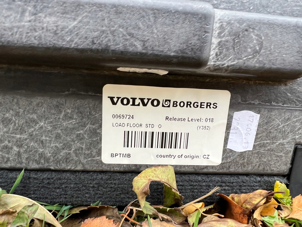 Gepäckraum Bodenbodenabdeckung Volvo OE 39813514 Product image
