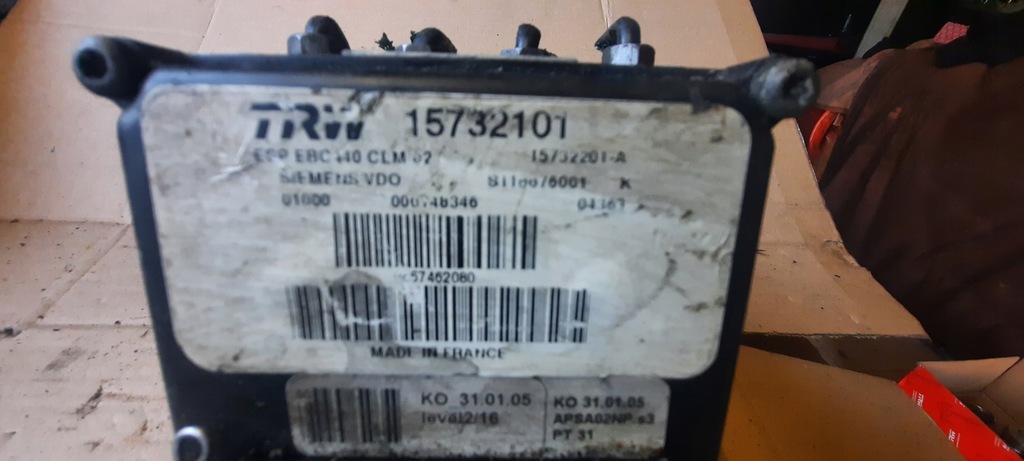 ABS-STEUERPUMPE PEUGEOT 407 2.0 HDI 15732101 Product image