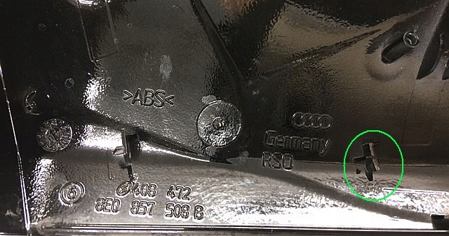 AUDI A3 (8P) A4 (B6) A4 (B7) A6 C6 SPIEGELGEHÄUSE RECHTS 8E0857508 schwarz Product image