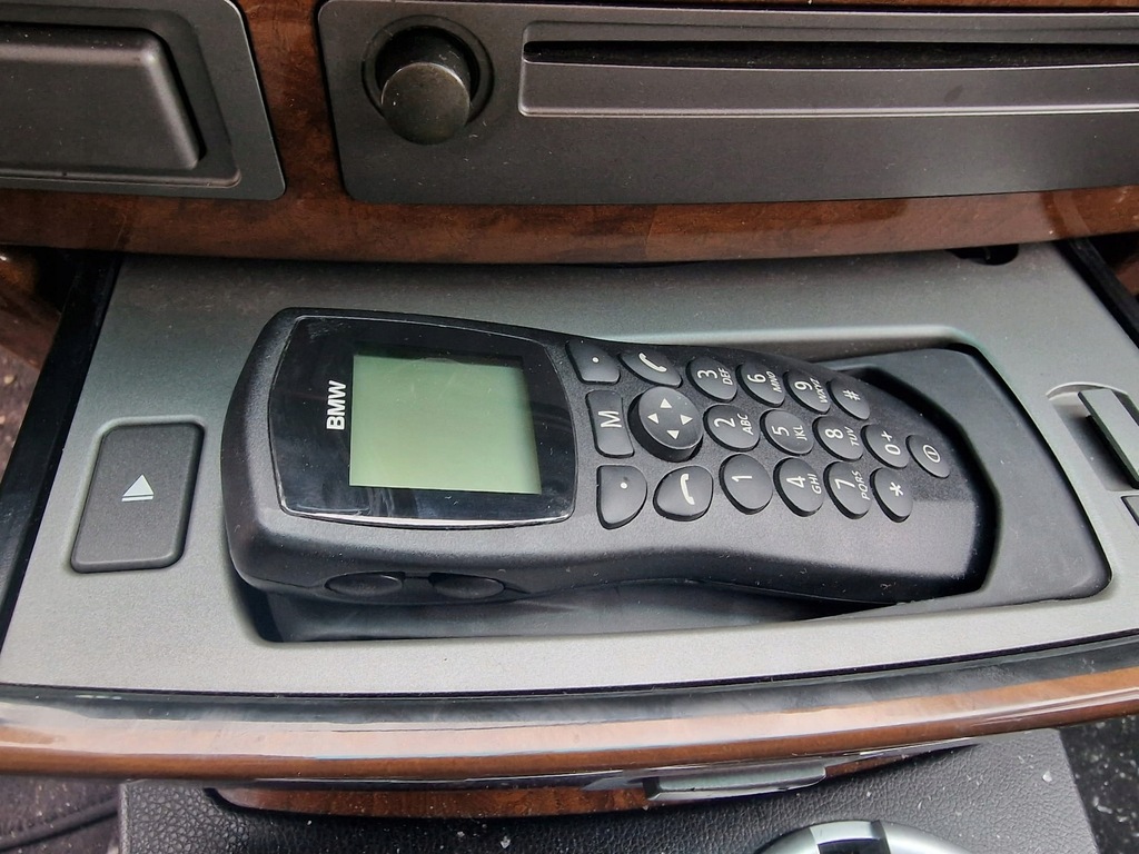 Rahmenrahmen +Telefon Holz BMW 7 E65 01-05 Product image