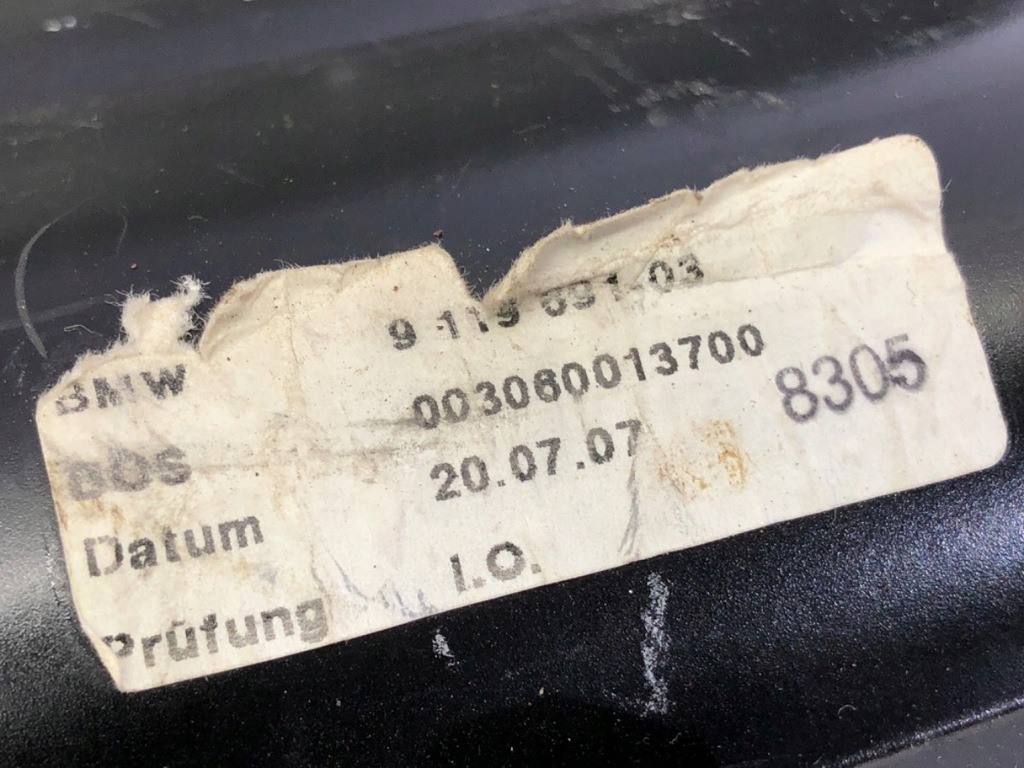 Kofferraumrollo BMW E61 Kombi 04-10 9119691 Product image