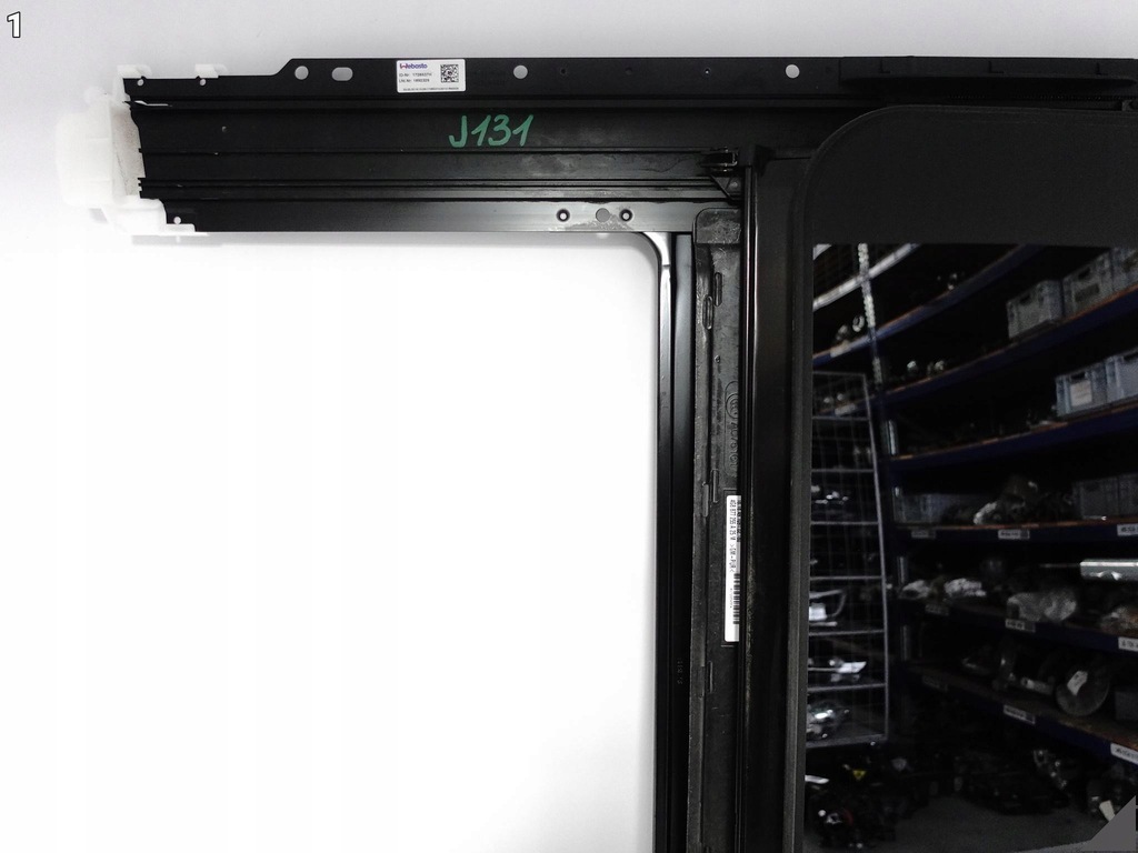 AUDI RS7 S7 A7 C7 4G8 10-18 LIFT SUN ROOF ENGINE ROLLER SHUTTER ALCANTARA COVER Product image