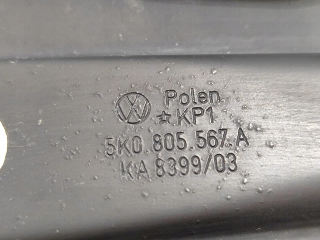 Stärkung des Frontgürtels VW Golf 6 5K 5K0805567A Product image