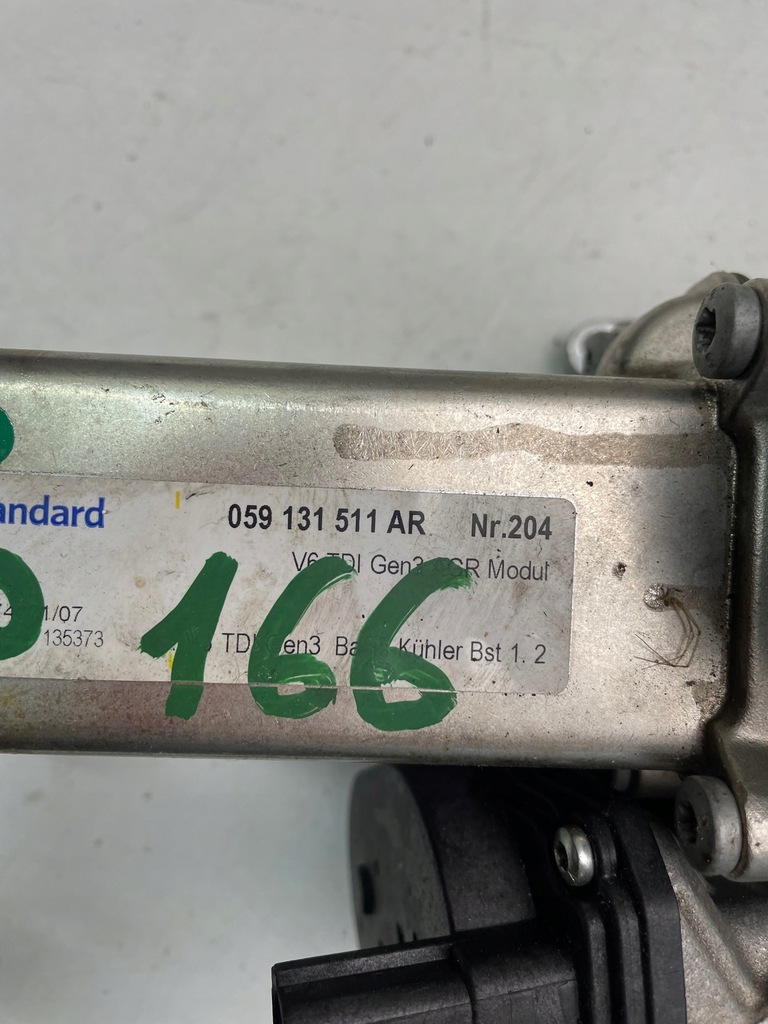 AUDI VW ABGASRÜCKFÜHRVENTIL AGR-KÜHLER 059131511 AR Product image