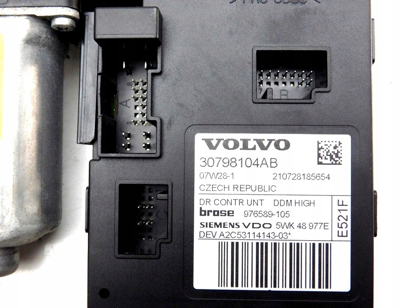 09/23 VOLVO V50 S40 Siemens VDO MOTOR FENSTERHEBER Links Vorne Product image