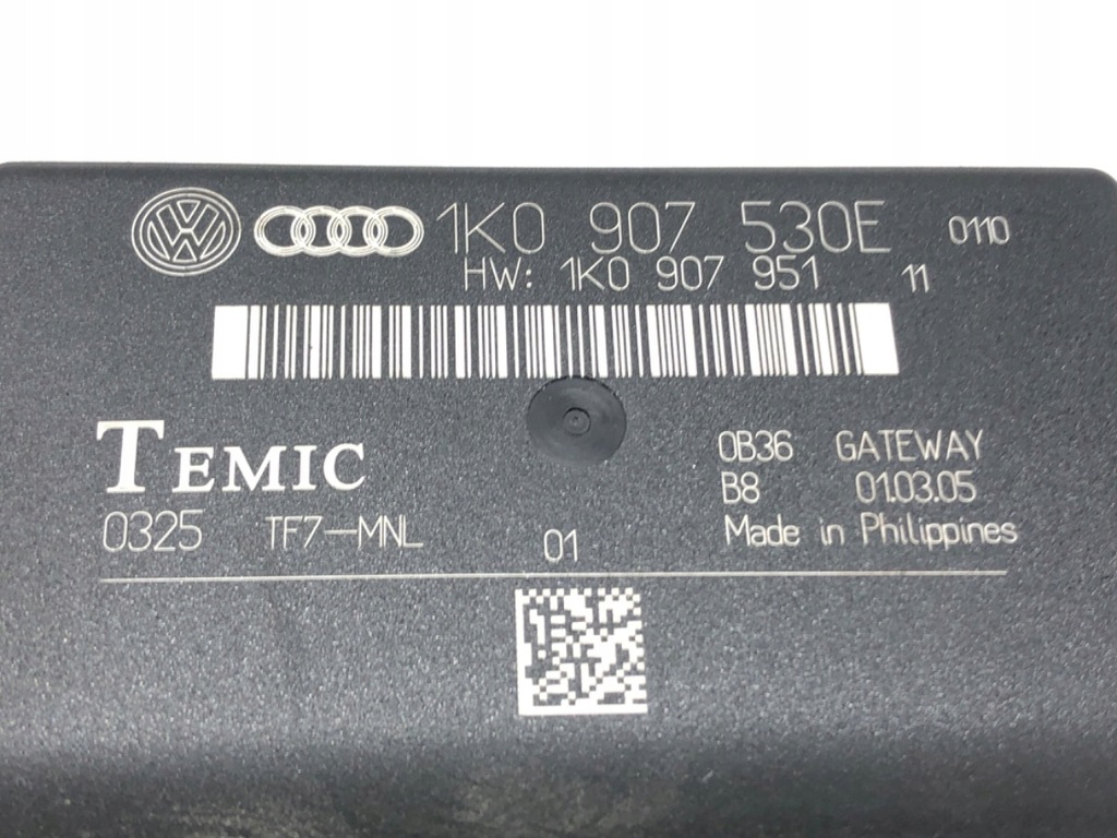GATEWAY-MODUL SKODA OCTAVIA II 1K0907530E Kombi 04-13 STEUERGERÄT Product image