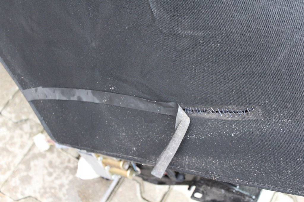 BMW E46 CABRIO DACH DACHABDECKUNG SCHWARZ 54317146361 Product image
