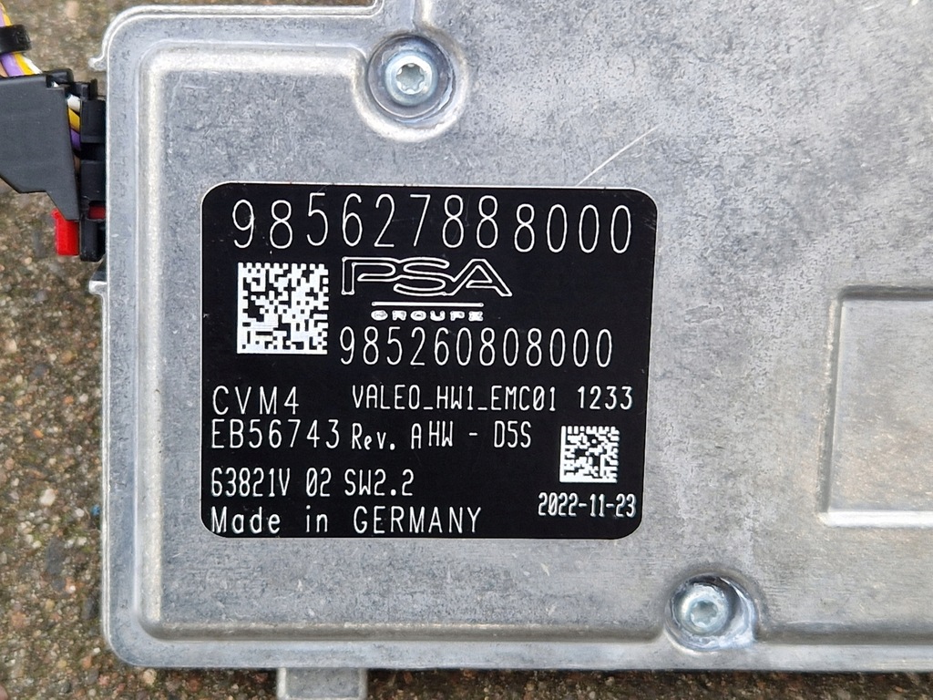 Peugeot 308 III T10 Andere Citroen Frontkamera 9856278880   2021 Product image