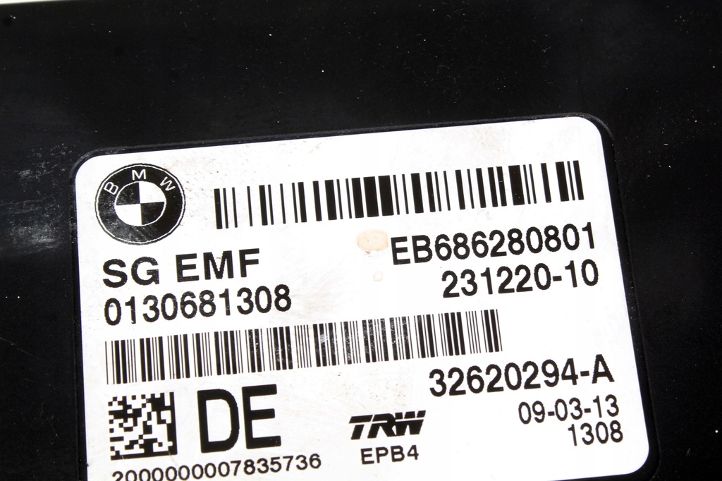 HANDBREMSMODUL EMF BMW F10 F06 F12 F13 X3 F25 / LIFT LCI 6862808 Product image