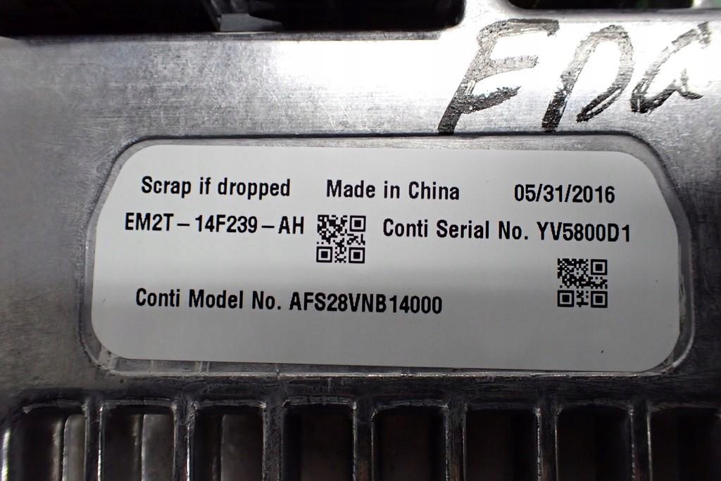 RADIO NAVIGATION NAVI SYNC2 DISPLAY EUROPA FORD EDGE II MK2 17R Product image