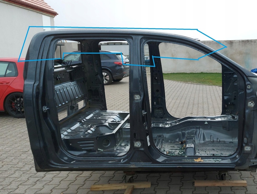 Ford Ranger IV LIFT 2022 Dacheindeckung Dachblech grau Orig Wildtrak Product image