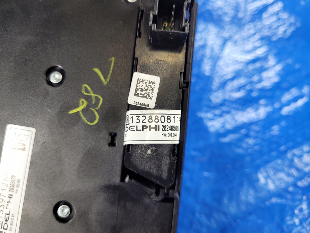 OPEL-TEILE | Astra J Panel Radioschalter CD600 13397126 Product image