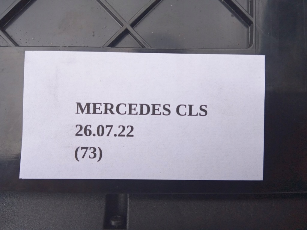 ESP SITZHEIZUNG KONSOLENBLECH MERCEDES W219 Product image