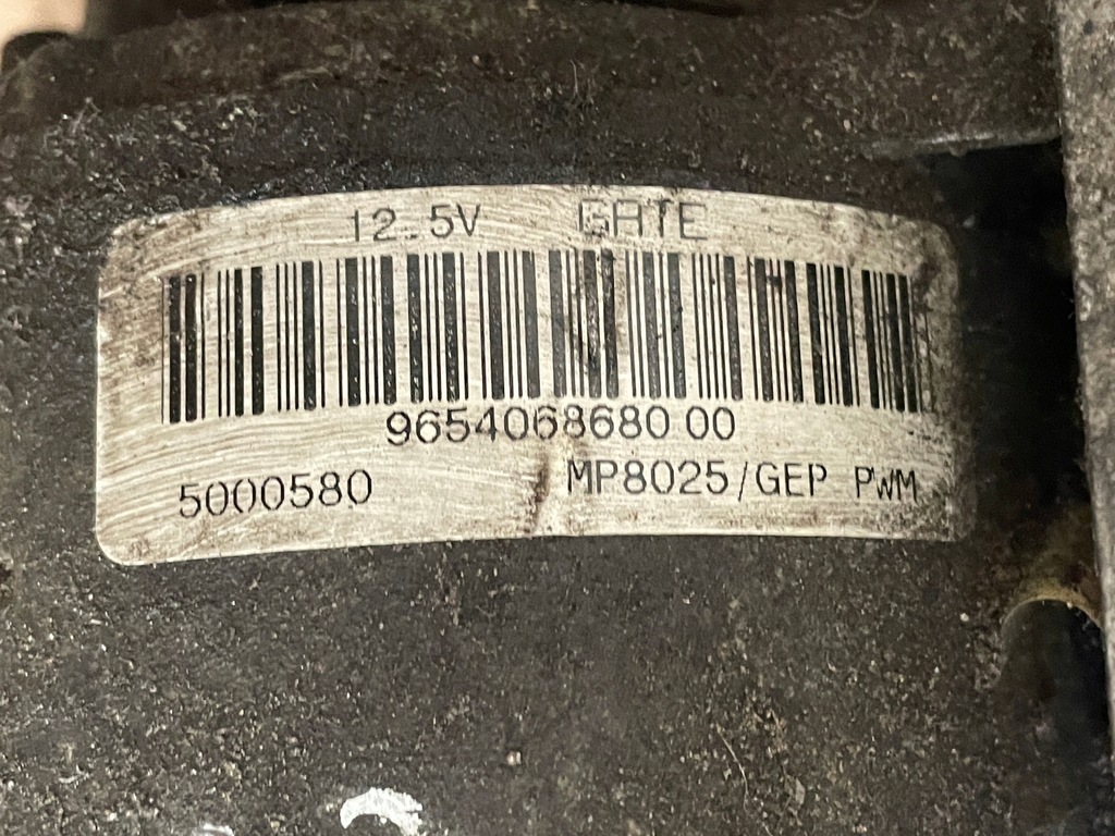 AUFHÄNGUNGSKOMPRESSORPUMPE CITROEN C5 II LIFT VOLLSTÄNDIG FUNKTIONIEREND ORIGINAL Product image