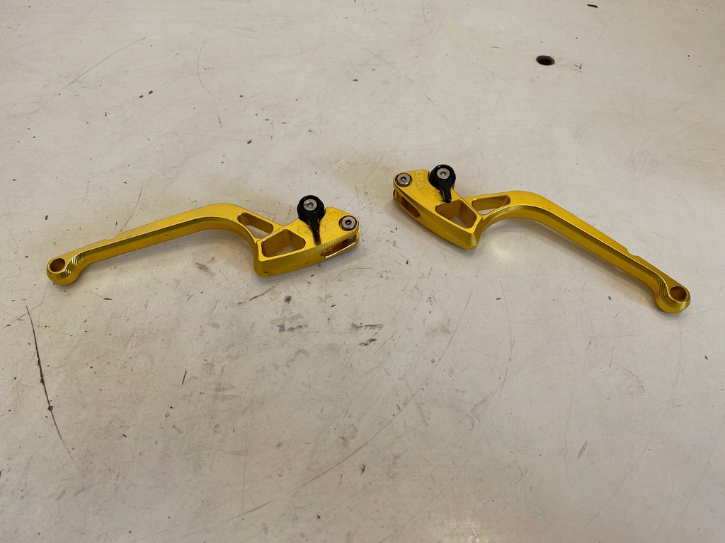 Suzuki RF 900 R 94–99 900R Gold Griffe Set X2 Bremskupplungshebel Product image