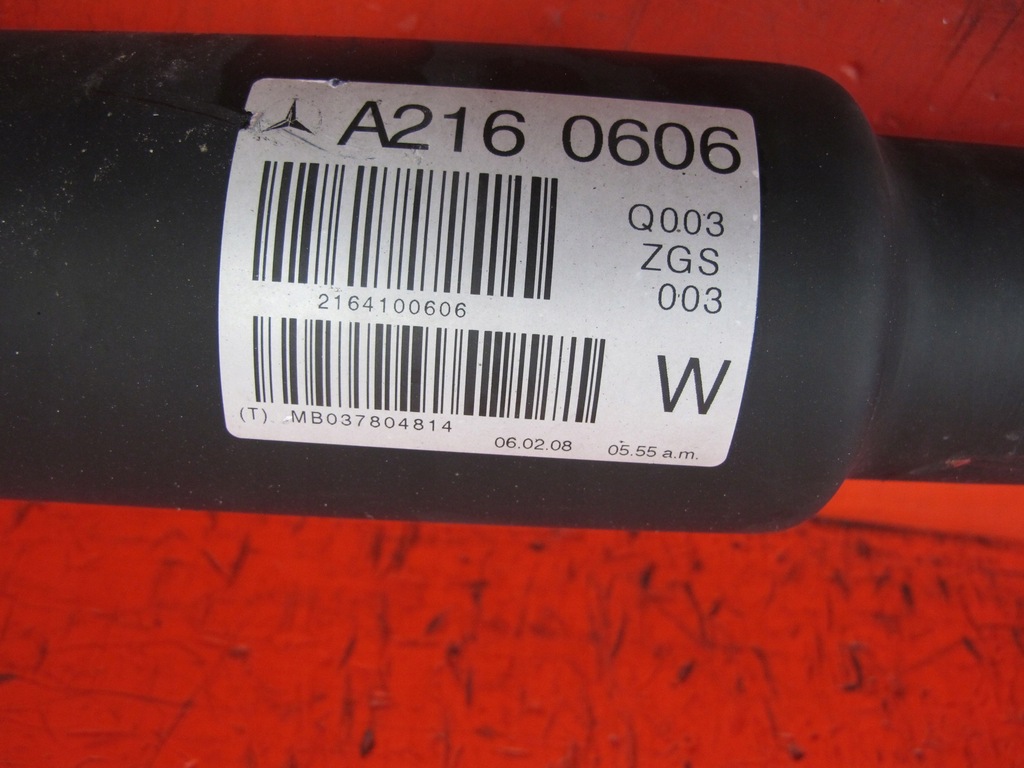 MERCEDES CL W216 C216 5,5 V8 ANTRIEBSWELLE Product image