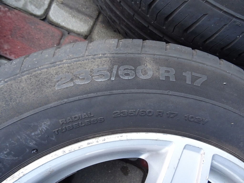MERCEDES GLK FELGEN MIT REIFEN 235/60 17 Product image