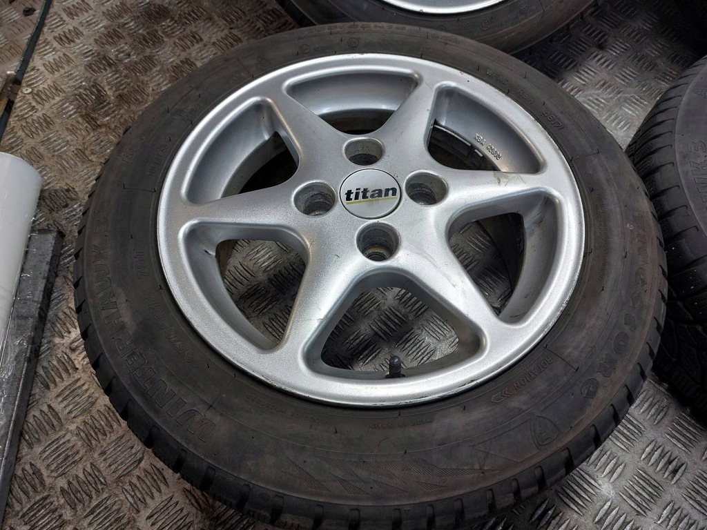 WINTERRÄDER 4X100 6Jx14 ET37 165/65R14 HYUNDAI MAZDA KIA HONDA TOYOTA Product image