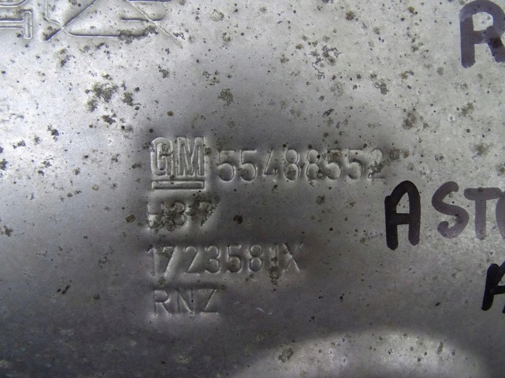 OPEL ASTRA K 15-19 1.6 CDTI DPF KATALYTISCHES HITZESCHILD 55488552 Product image