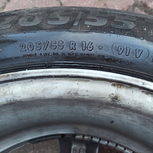 Alufelgen Felgen Reifen Borbet VW 16" 7J ET38 5x112 Original Product image