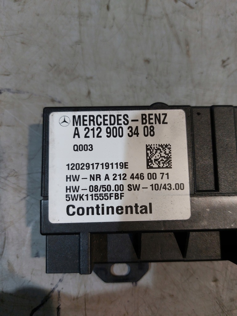 MERCEDES W212 2.2CDI KRAFTSTOFFPUMPENMODUL Product image