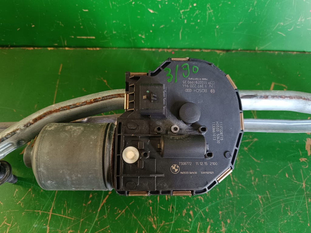 WISCHERMOTORMECHANISMUS BMW F10 F11 F01 97308772 1397220944 DEUTSCH Product image