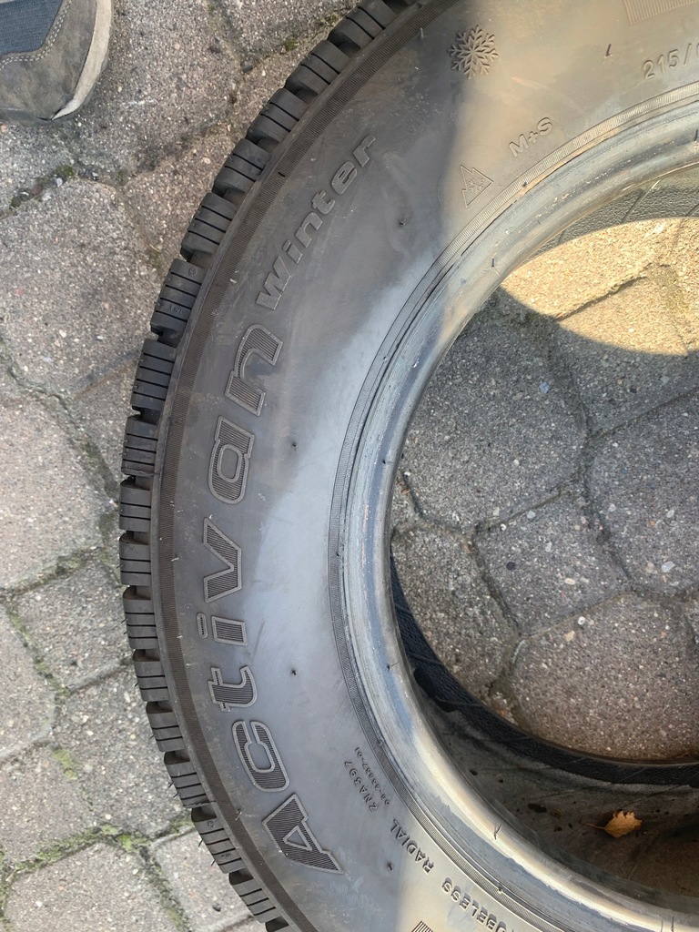 1 Stück BFGoodrich Activan Winter 215/65/15 C 8,6 mm Product image