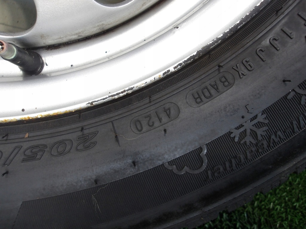 MERCEDES VITO W639 FELGEN GANZJAHRESFELGEN M+S 16'' 205/65R16C 9mm SET 4-tlg. Product image