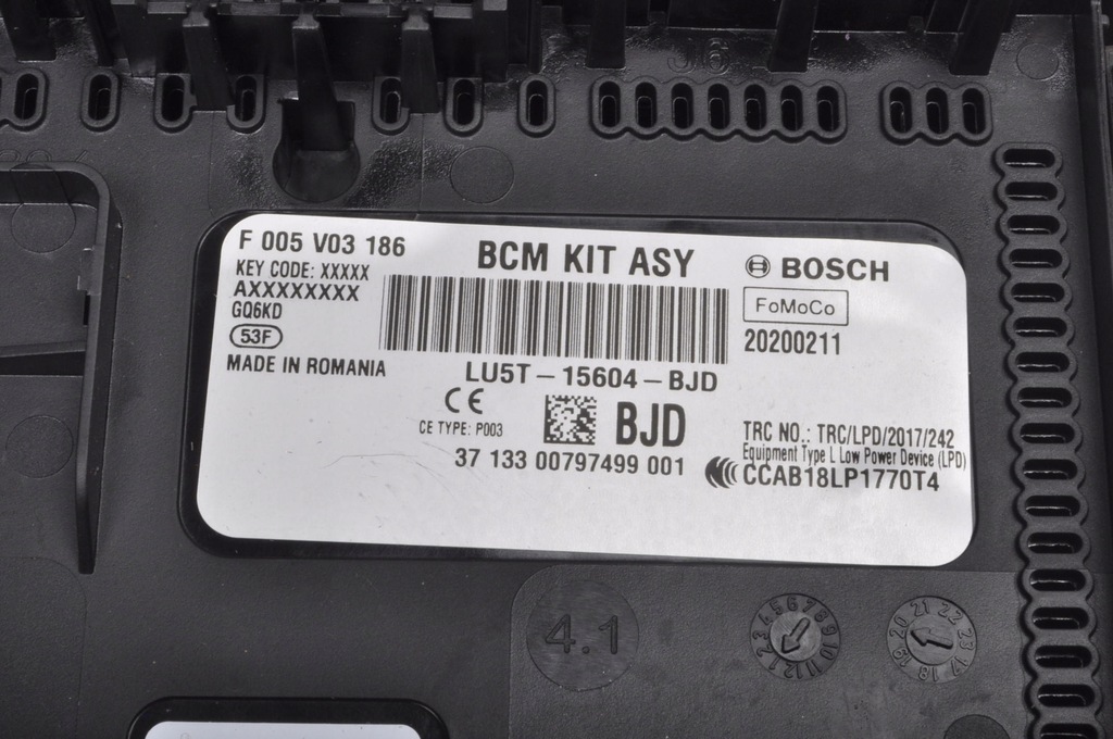 FORD FIESTA MK8 1.0 PUMA MK2 GEHÄUSE BSI MODUL LU5T-15604-BJD Product image